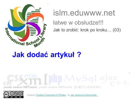islm.eduwww.net łatwe w obsłudze!!! Jak to zrobić: krok po kroku… (03)