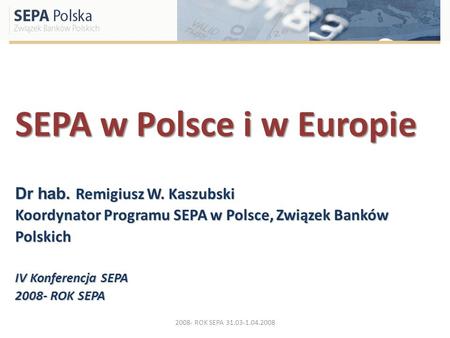SEPA w Polsce i w Europie