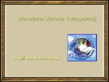 Diecezjalna Diakonia Ewangelizacji