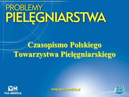 Czasopismo Polskiego Towarzystwa Pielęgniarskiego