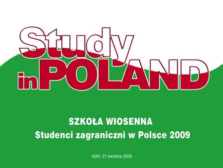 Studenci zagraniczni studiujący w Polsce Dane za rok akad. 2007/08.