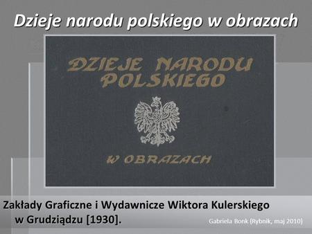 Dzieje narodu polskiego w obrazach