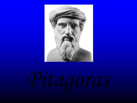 Pitagoras.