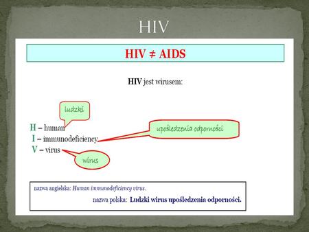 HIV.