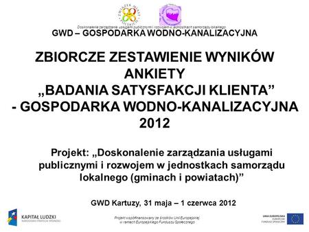 GWD Kartuzy, 31 maja – 1 czerwca 2012