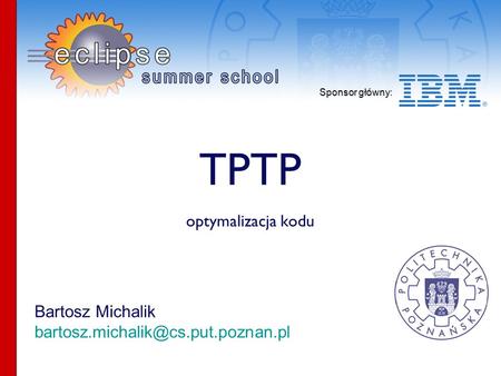 TPTP optymalizacja kodu.