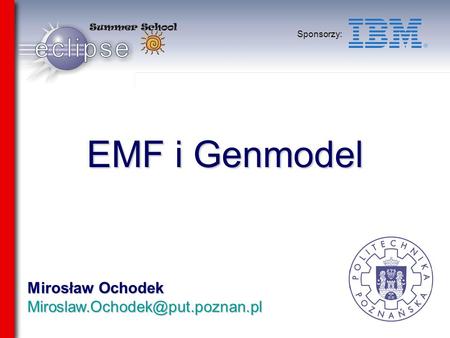 EMF i Genmodel Projekt org.inmost.crm.teneo.
