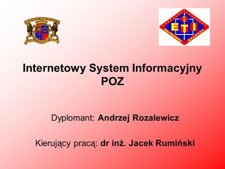 Internetowy System Informacyjny POZ