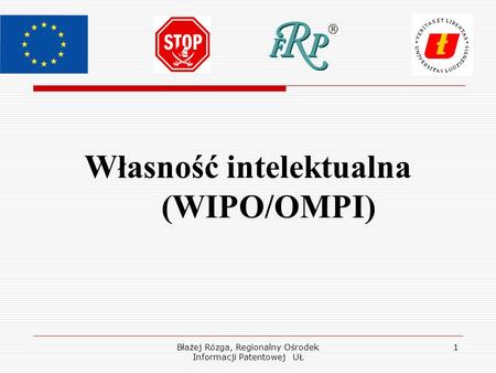 Własność intelektualna (WIPO/OMPI)