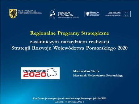 Regionalne Programy Strategiczne