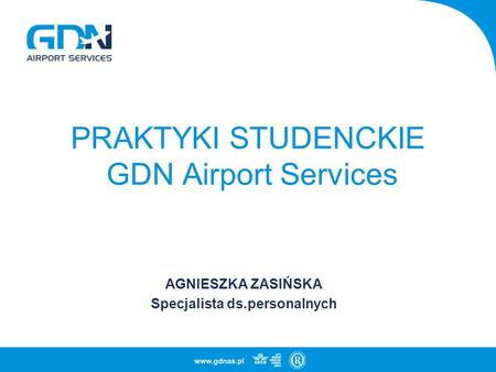 PRAKTYKI STUDENCKIE GDN Airport Services