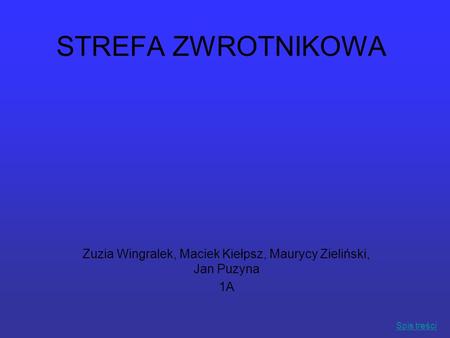 Zuzia Wingralek, Maciek Kiełpsz, Maurycy Zieliński, Jan Puzyna 1A