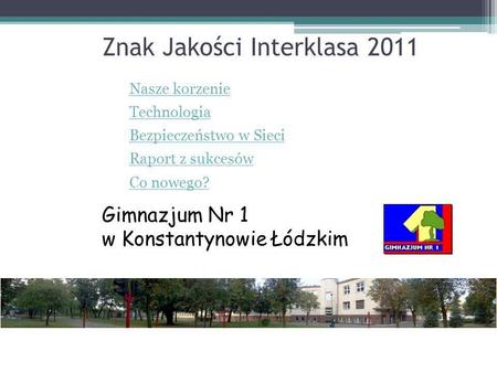Znak Jakości Interklasa 2011