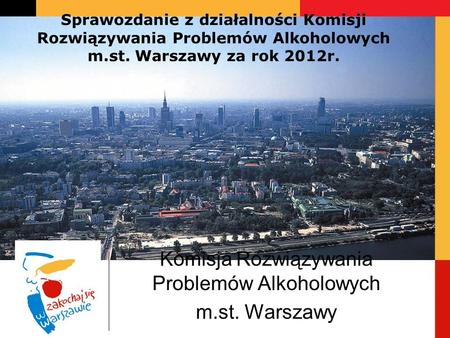Komisja Rozwiązywania Problemów Alkoholowych m.st. Warszawy