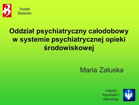 Instytut Psychiatrii i Neurologii