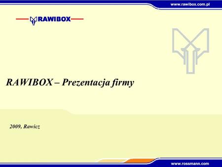 RAWIBOX – Prezentacja firmy