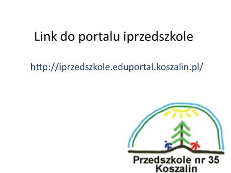 Link do portalu iprzedszkole