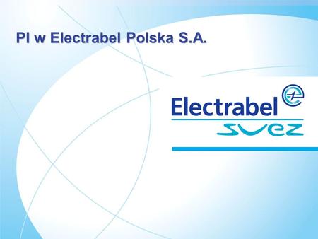 PI w Electrabel Polska S.A.