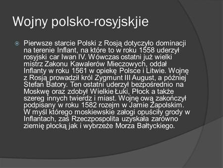 Wojny polsko-rosyjskjie
