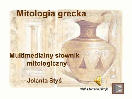 Multimedialny słownik mitologiczny