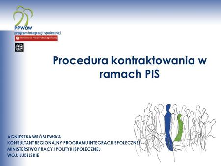 Procedura kontraktowania w ramach PIS