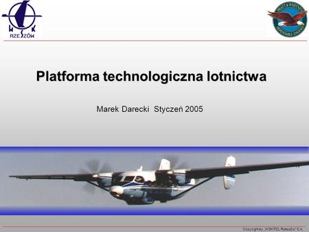 Platforma technologiczna lotnictwa