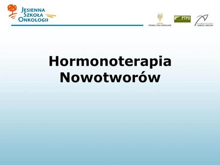 Hormonoterapia Nowotworów