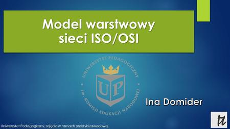 Model warstwowy sieci ISO/OSI