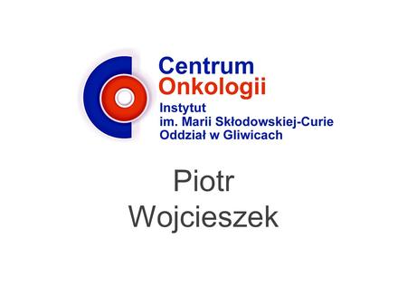 Piotr Wojcieszek.