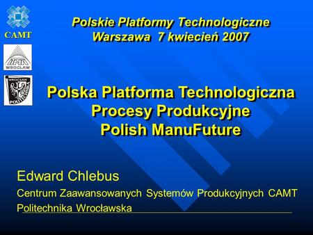 Polskie Platformy Technologiczne Polska Platforma Technologiczna
