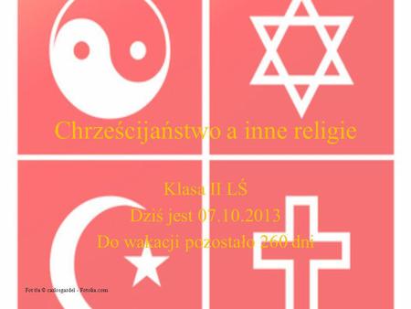 Chrześcijaństwo a inne religie