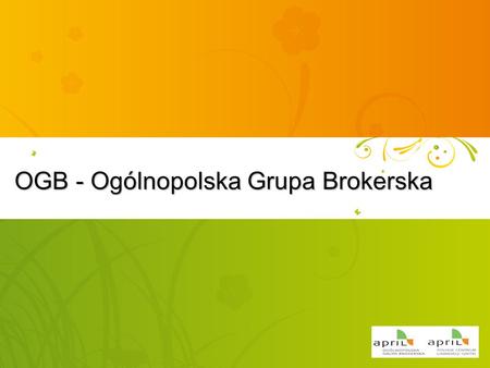OGB - Ogólnopolska Grupa Brokerska