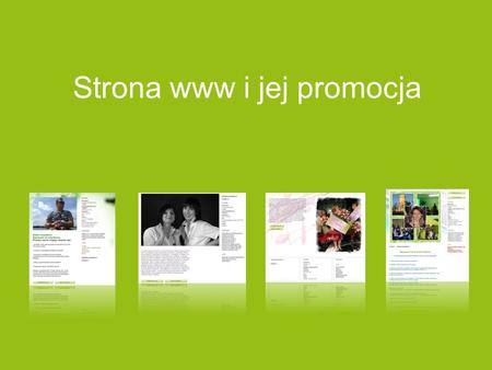Strona www i jej promocja