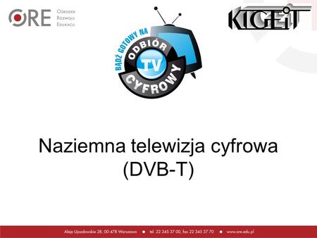 Naziemna telewizja cyfrowa (DVB-T)