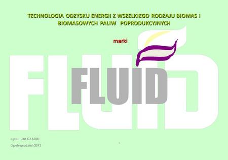 seminarium  produkcja BIOwęgla  FLUID „