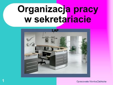 Organizacja pracy w sekretariacie