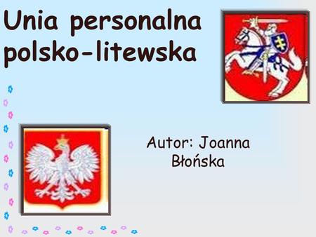 Unia personalna polsko-litewska