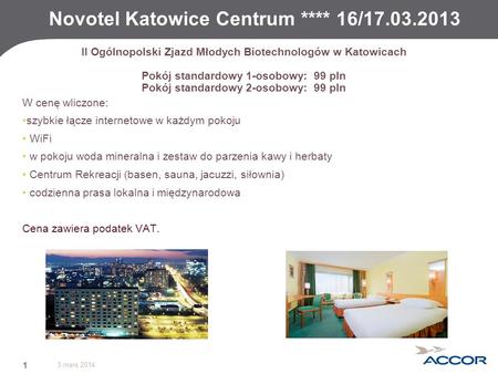 Novotel Katowice Centrum **** 16/
