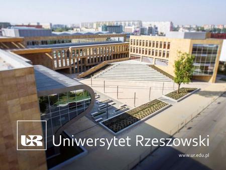 Uniwersytet Rzeszowski powstał 1 września 2001 r