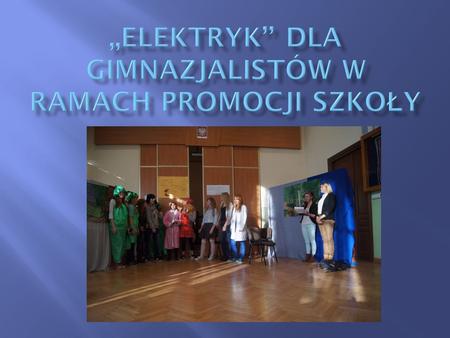 18 grudnia 2013 roku po raz trzeci gościliśmy w naszej szkole gimnazjalistów z powiatu mieleckiego.