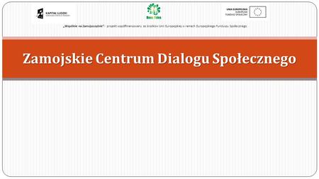Zamojskie Centrum Dialogu Społecznego