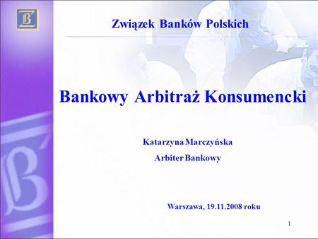 Bankowy Arbitraż Konsumencki