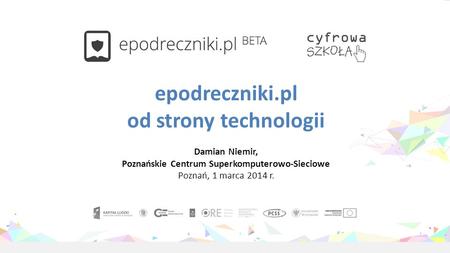 epodreczniki.pl od strony technologii
