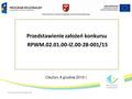 Przedstawienie założeń konkursu RPWM.02.01.00-IZ.00-28-001/15 Olsztyn, 8 grudnia 2015 r.