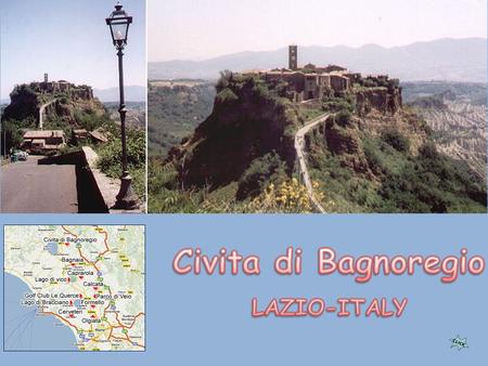 Civita di Bagnoregio, miasto nazywane La Citta che Muore.