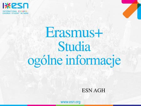 Erasmus+ Studia ogólne informacje