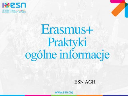 Erasmus+ Praktyki ogólne informacje