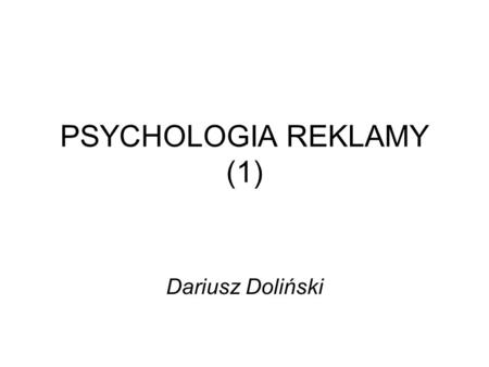 PSYCHOLOGIA REKLAMY (1)