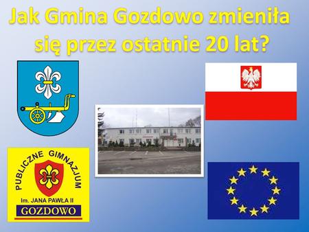 Gmina Gozdowo została powołana do życia uchwałą Wojewódzkiej Rady Narodowej w Warszawie z dnia 1 grudnia 1972r. Gmina Gozdowo położona jest w południowej.
