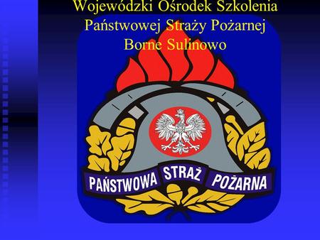Wojewódzki Ośrodek Szkolenia Państwowej Straży Pożarnej Borne Sulinowo